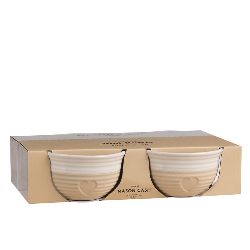 Mini bols Rustic Charm - jeu de 4 - Mason Cash - Bol - - La Guilde Culinaire