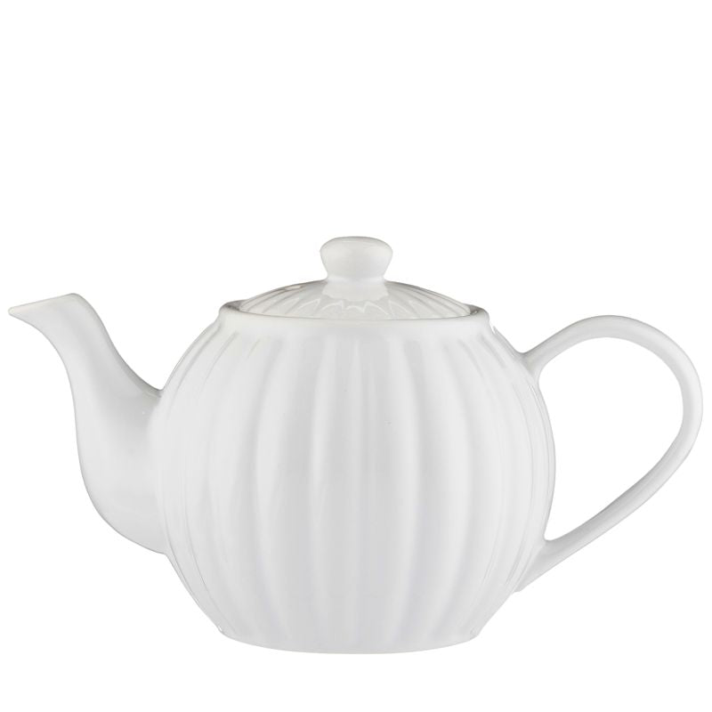Théière 6-tasses Luxe Blanc - Price & Kensington - Théière - 0219154WH - La Guilde Culinaire