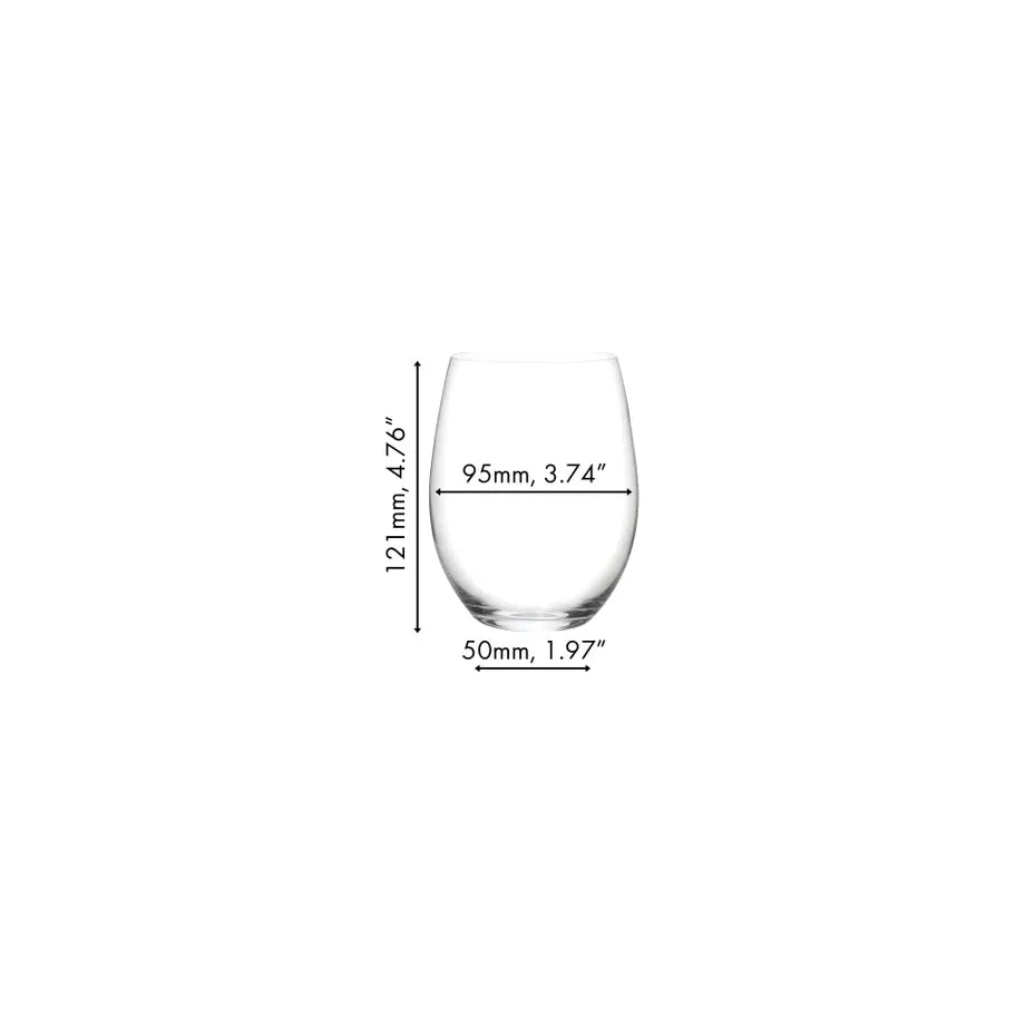 "O" TO GO - Gobelet à vin Rouge Cabernet/Merlot (Boîte de 2) - Riedel - Verre à eau - - La Guilde Culinaire