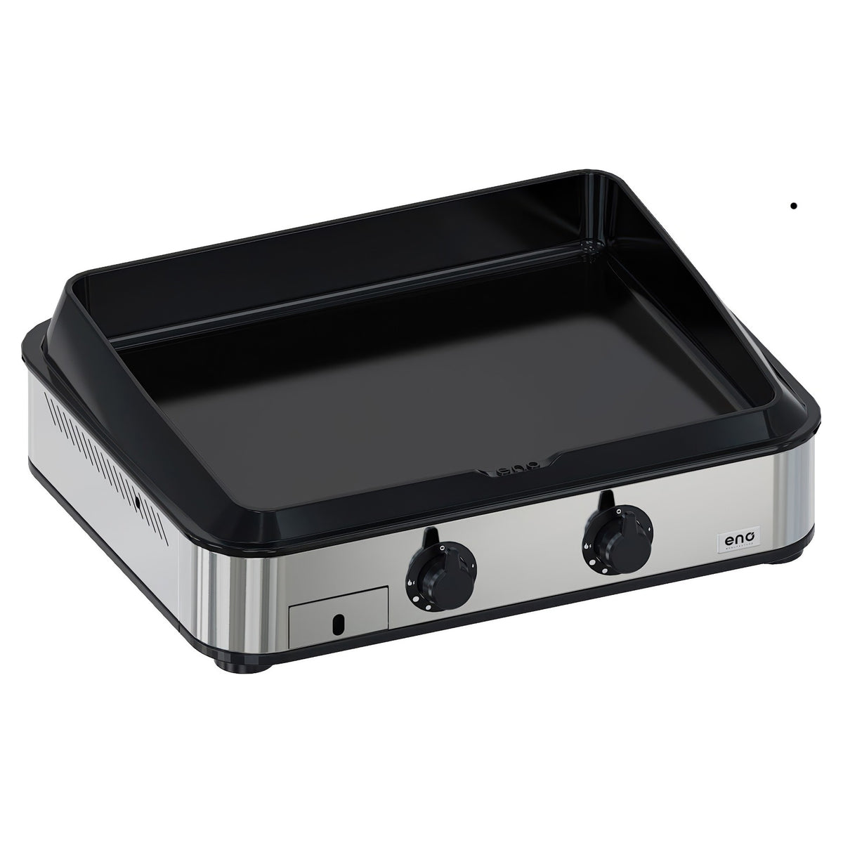 Eno - Ensemble Plancha 2 brûleurs avec couvercle ENOSIGN 65 - Inox - ENO - Ensemble plancha - - La Guilde Culinaire