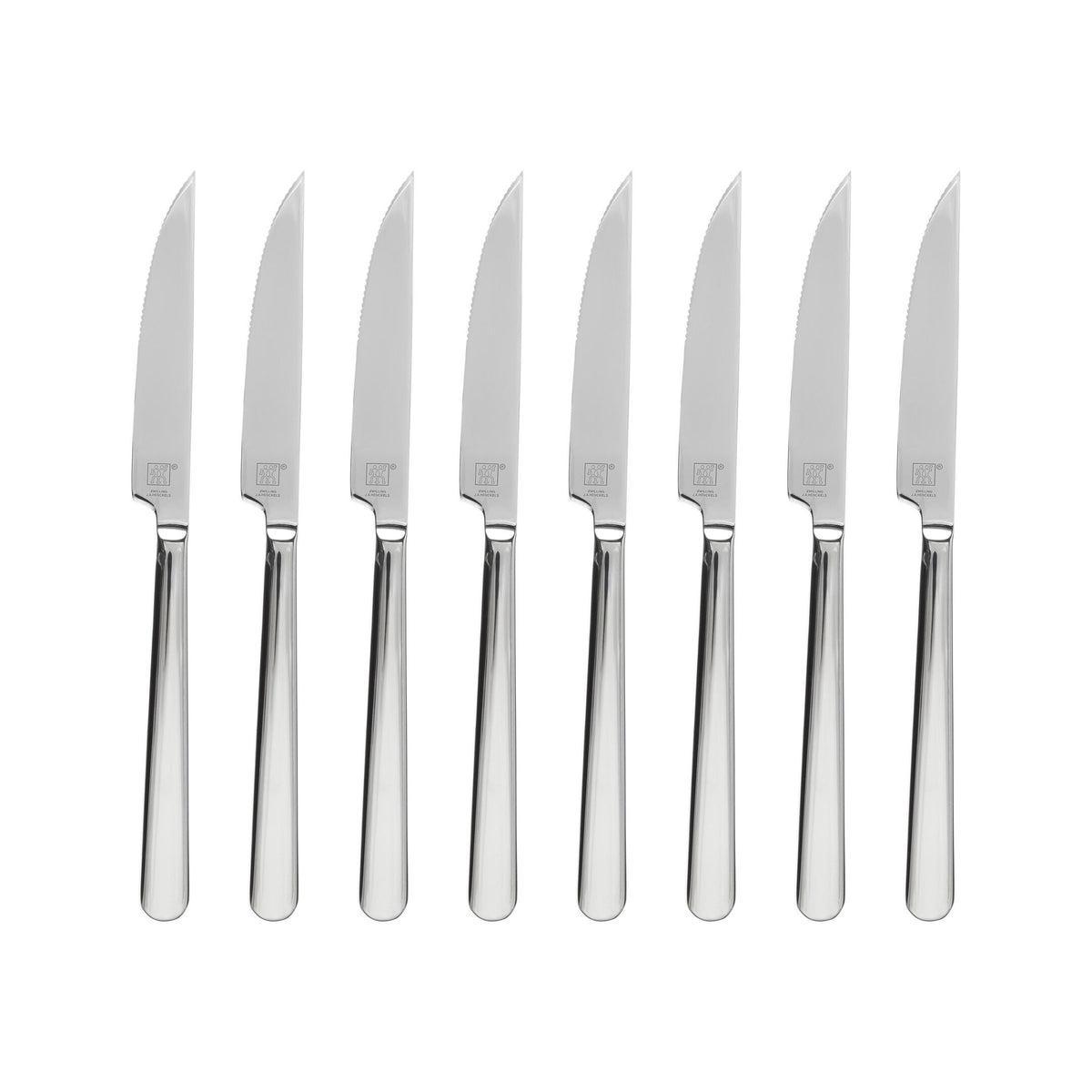 Ensemble 8 couteaux à steak finition miroir Zwilling - Zwilling - Couteau à steak - - La Guilde Culinaire