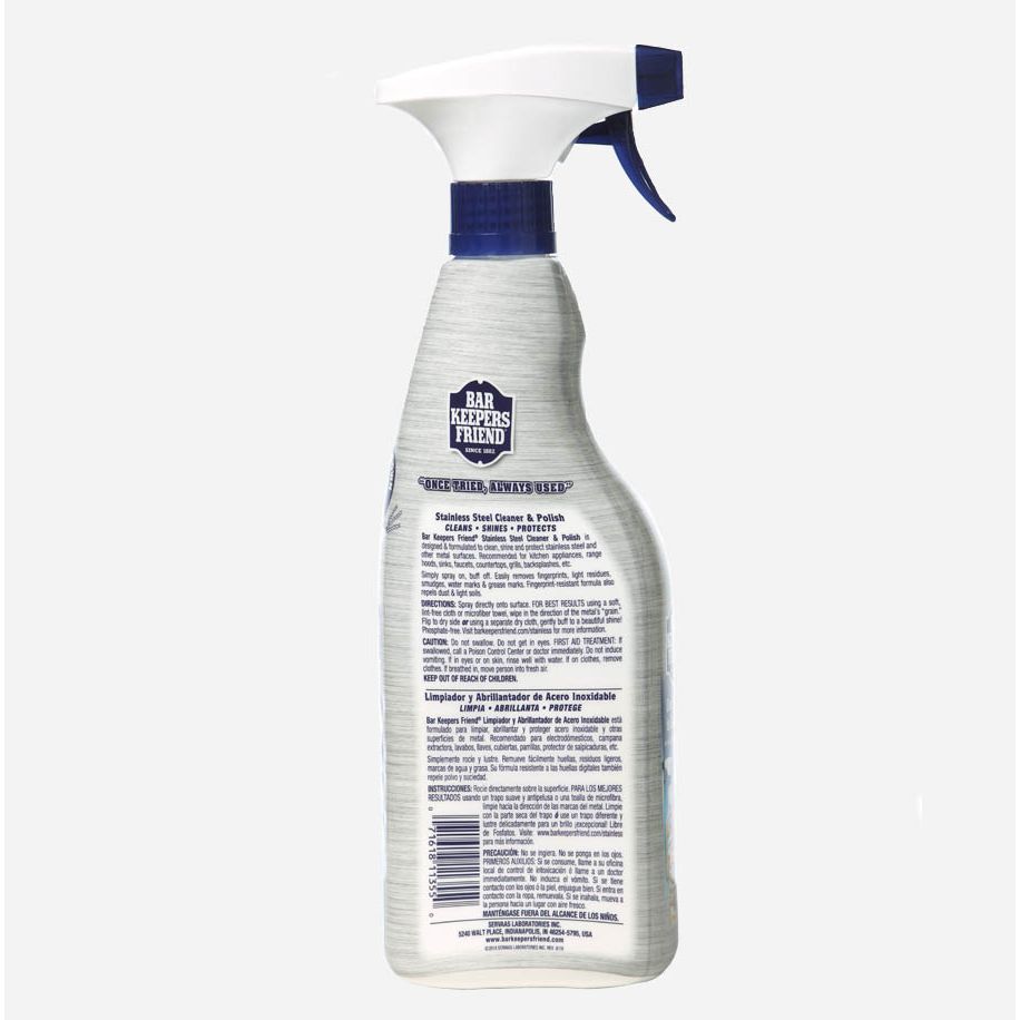 Nettoyant et poli pour acier inoxydable - Fox Run - Nettoyant - - La Guilde Culinaire