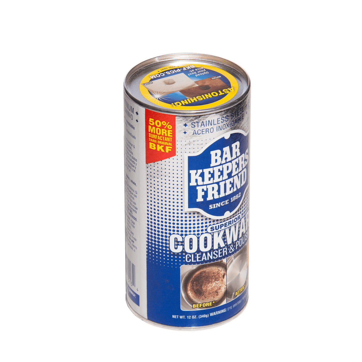 Poudre nettoyante et lustrante 340g - Bar Keepers Friend - Fox Run - Nettoyant - - La Guilde Culinaire