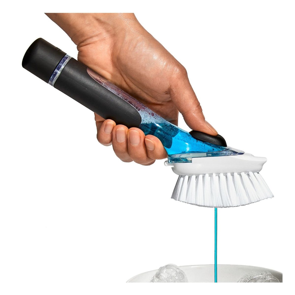 Brosse à vaisselle distributrice de savon - OXO - Brosse de nettoyage - - La Guilde Culinaire
