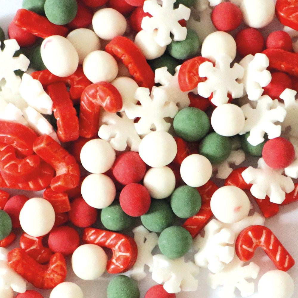 Décors sucrés Mix 3D Noël 46g - Scrapcooking - Décors sucrés - - La Guilde Culinaire