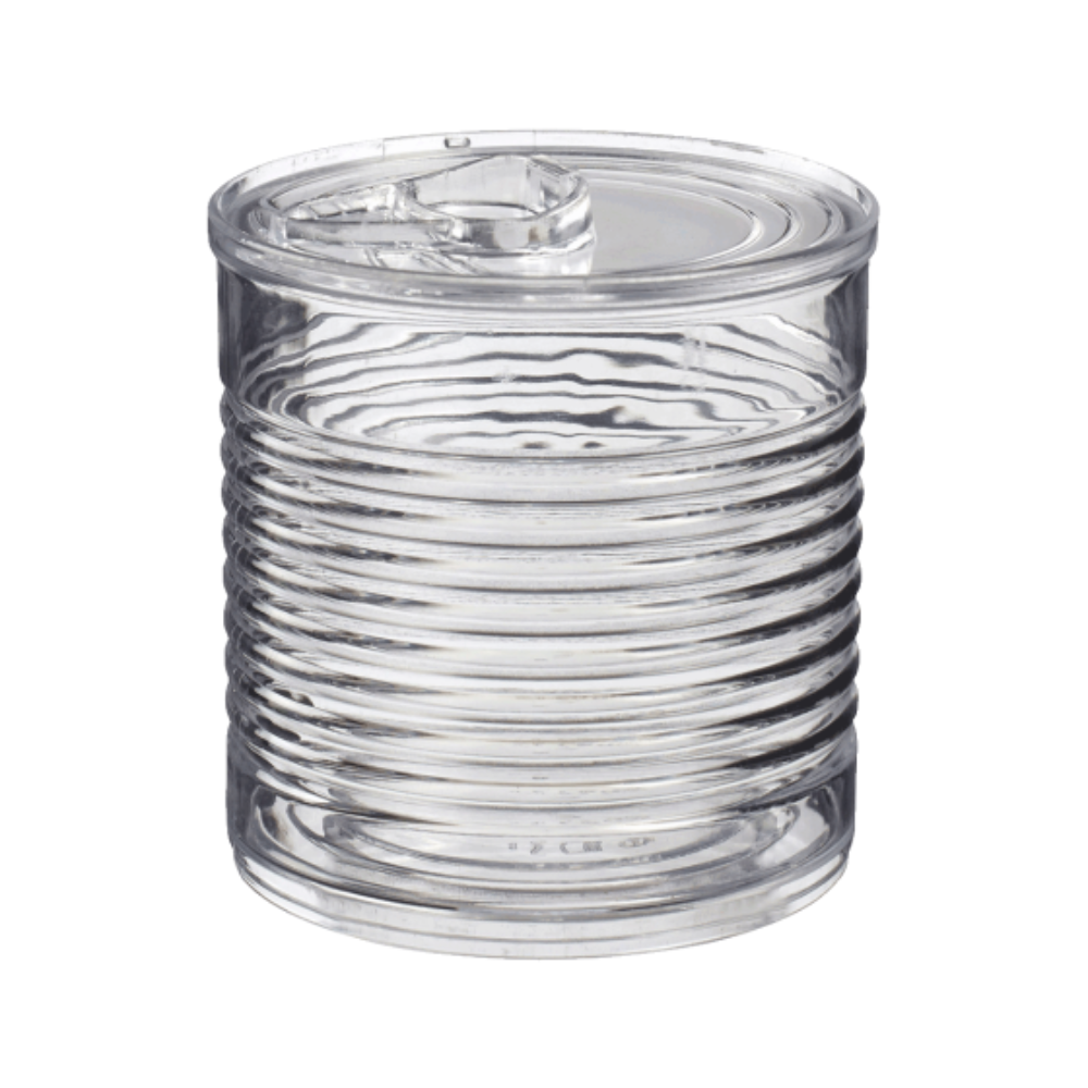 Boite de conserve transparente 60 ml - Solia - Service de table jetable - - La Guilde Culinaire