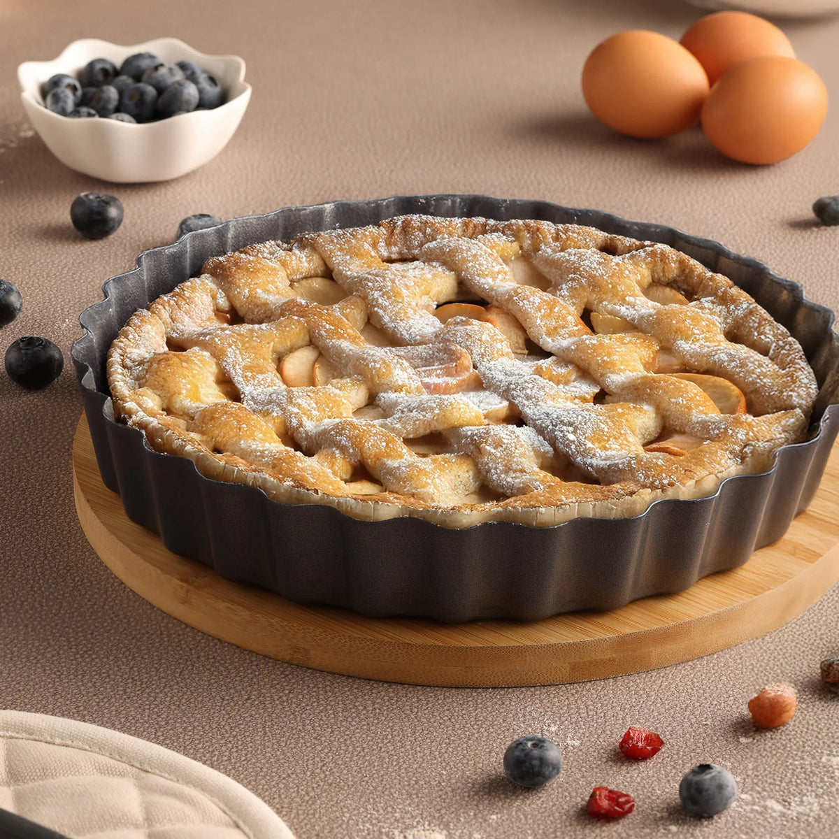 Moule à tarte antiadhésif - Zyliss - Moule à gâteaux - - La Guilde Culinaire
