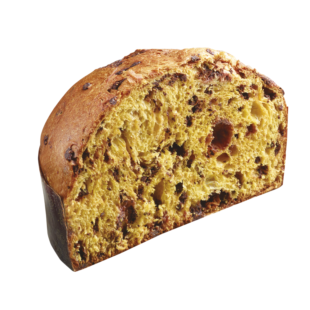 Panettone aux framboises et chocolat 500g - Filippi Pâtisserie - Panettone - - La Guilde Culinaire