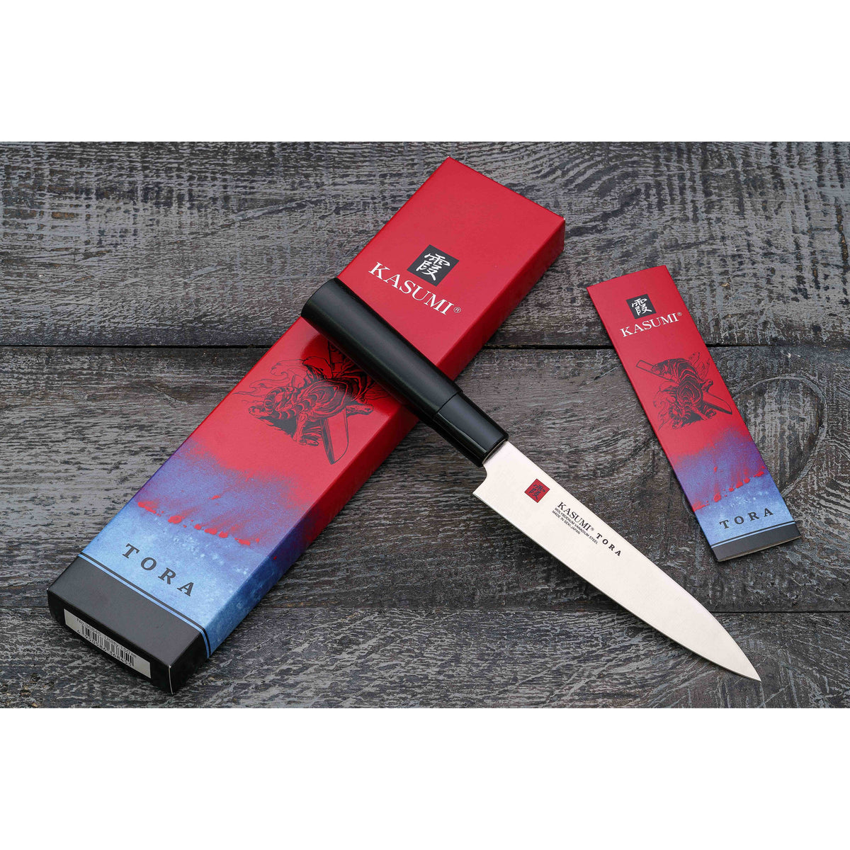 Couteau d'office utilitaire 15cm/5.9" KASUMI Tora - Kasumi - Couteau Japonais - - La Guilde Culinaire