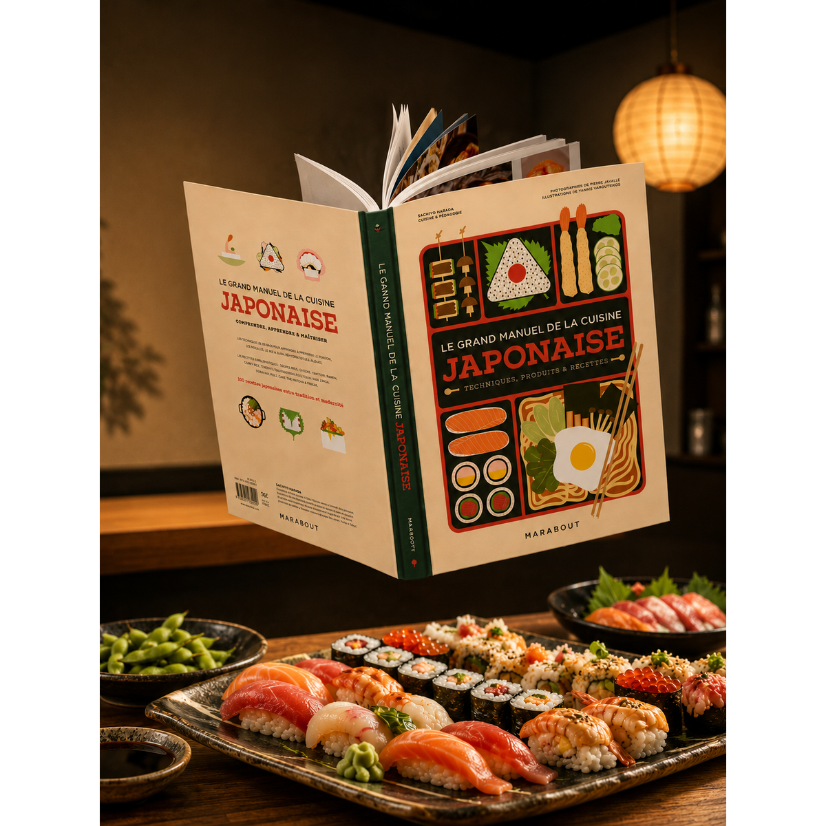 Le grand manuel de la cuisine japonaise - Marabout - Livre de cuisine - - La Guilde Culinaire