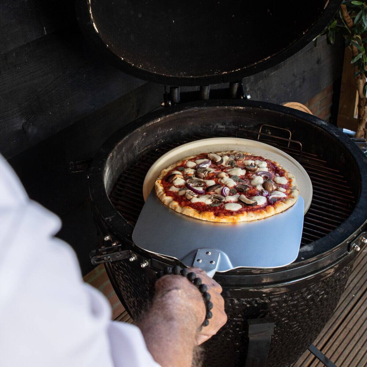 Pierre à Pizza Deluxe - ⌀ 29 cm - Boska - Pierre à pizza - - La Guilde Culinaire