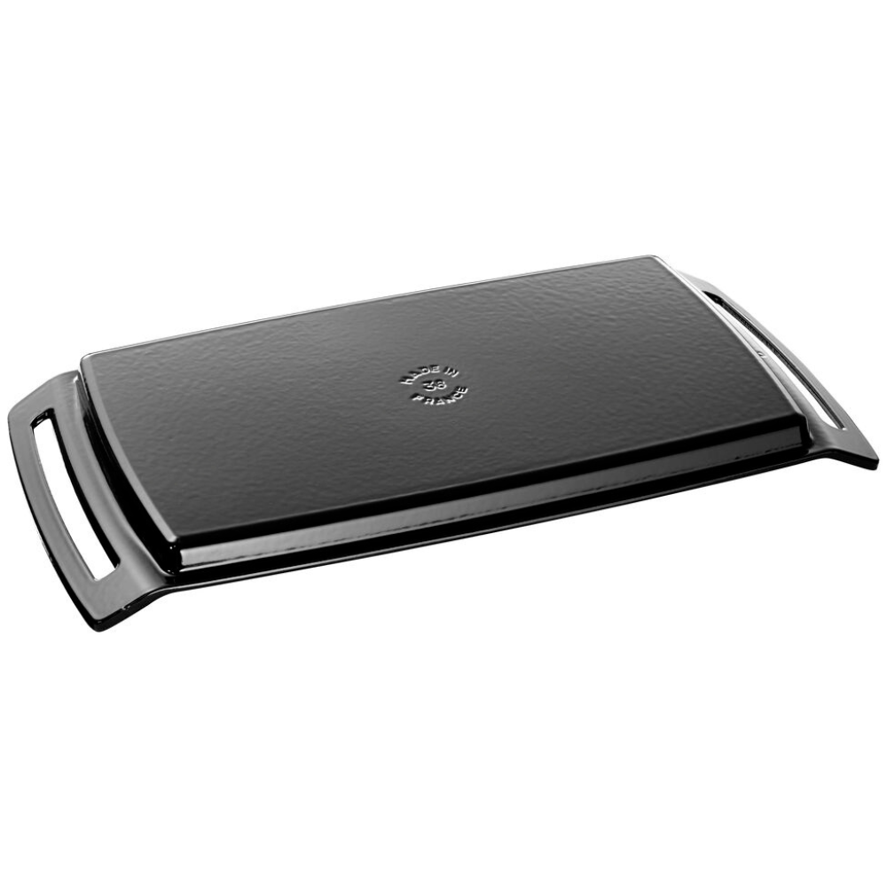 Plancha en fonte 48 cm x 25 cm - Staub - Plancha en fonte - - La Guilde Culinaire