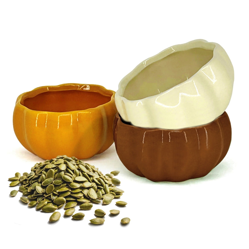 CITROUILLE Bols à trempette * Beige - orange - bourgogne - Bia - Bol - 400606 AS - Beige - orange - bourgogne - La Guilde Culinaire