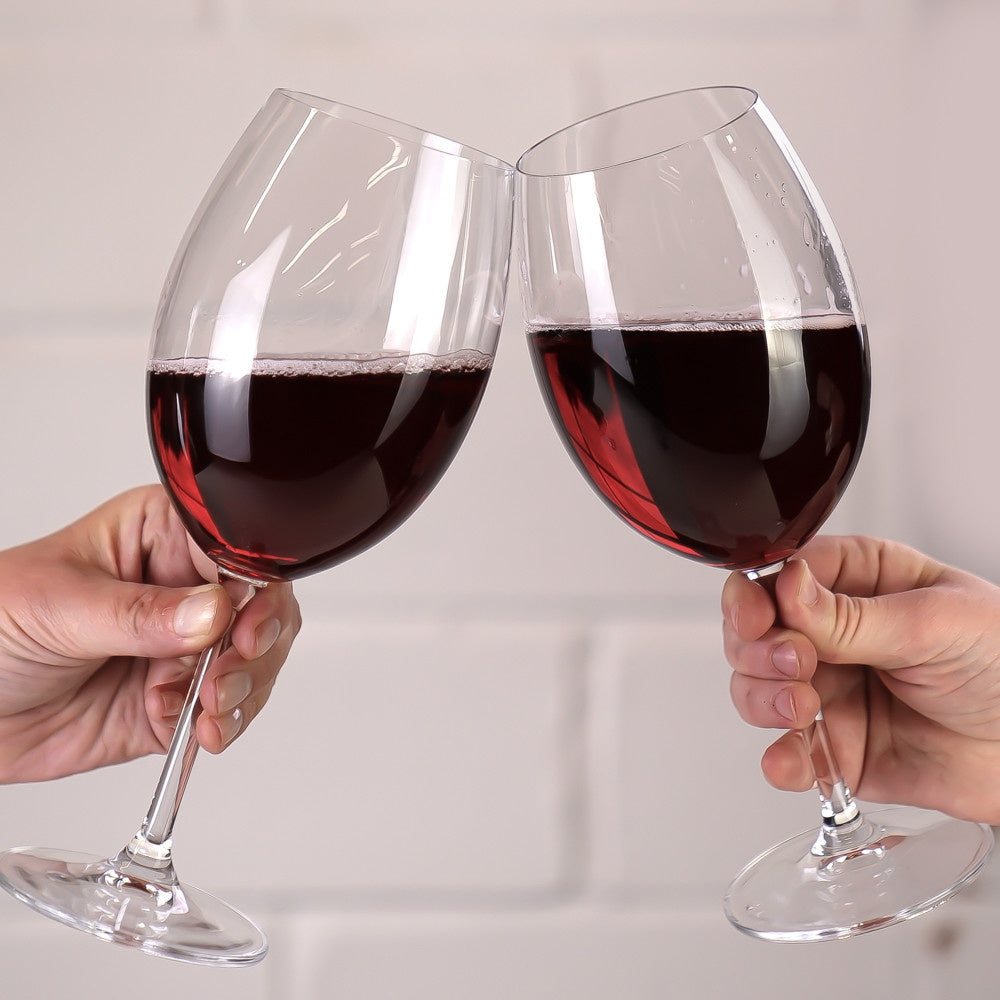 Verres à vin Rouge "VINUM" 580ml, boîte de 4 - Brilliant - Verre à vin - - La Guilde Culinaire