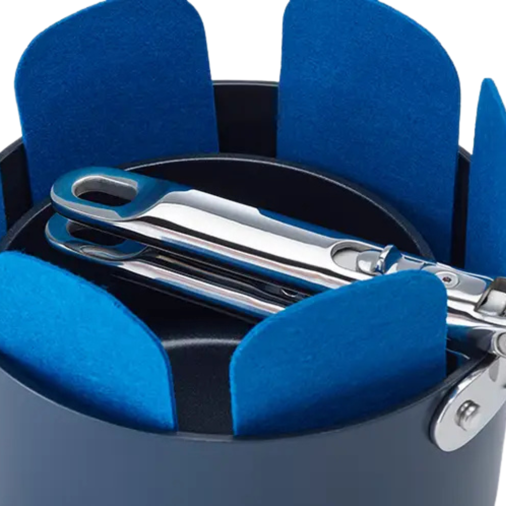 Ensemble bleu Space 3 pièces de protection de casseroles * - Joseph Joseph - Range-vaisselle - - La Guilde Culinaire