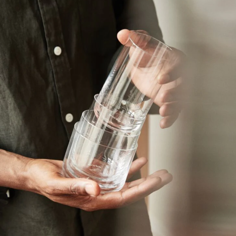 Set de verres gigognes - Aarke - Verre - - La Guilde Culinaire