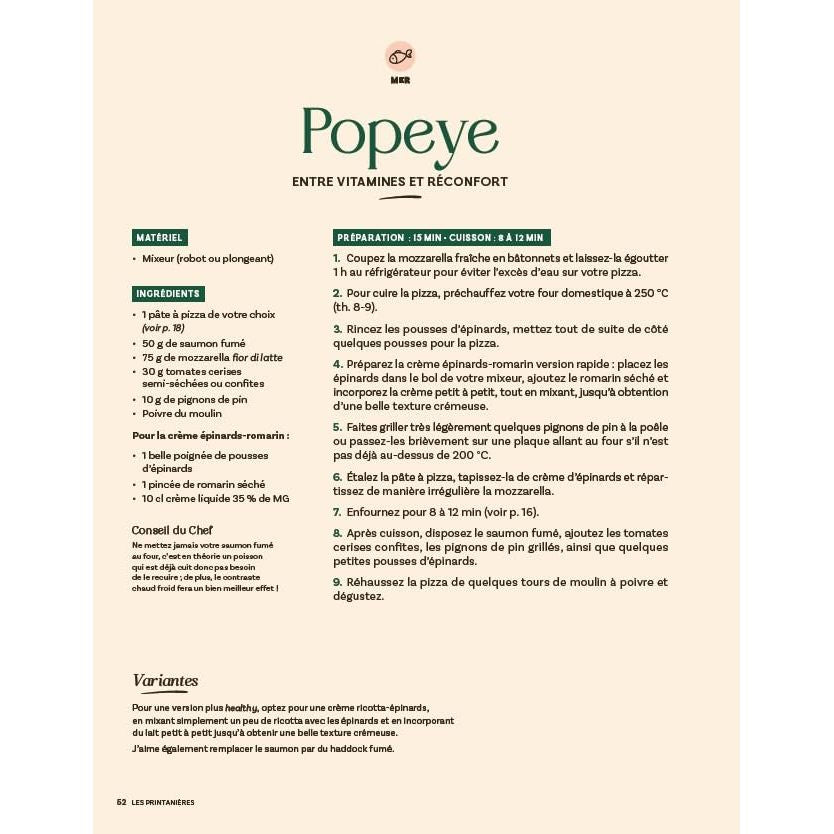 Pizza Gabriel - Albin Michel Ed. - Livre de cuisine - - La Guilde Culinaire