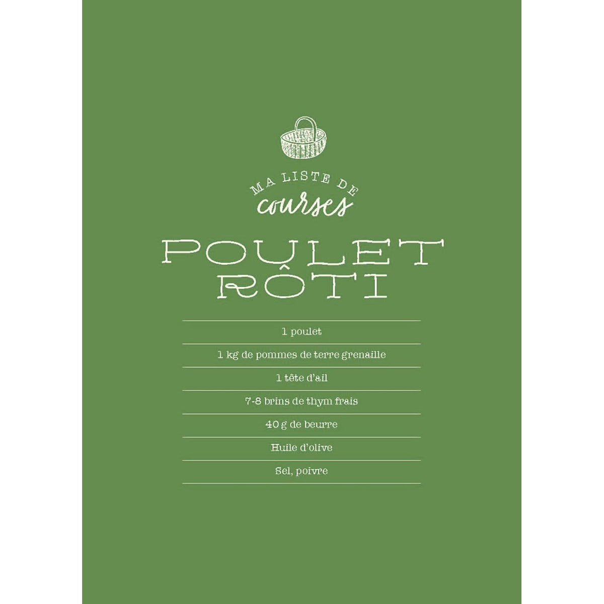 Mon petit carnet gourmand - Petits plats maison - Marabout - Livre de cuisine - - La Guilde Culinaire