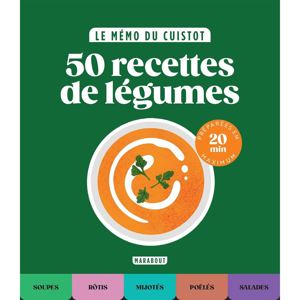 Le mémo du cuistot - Légumes - Marabout - Livre de cuisine - - La Guilde Culinaire