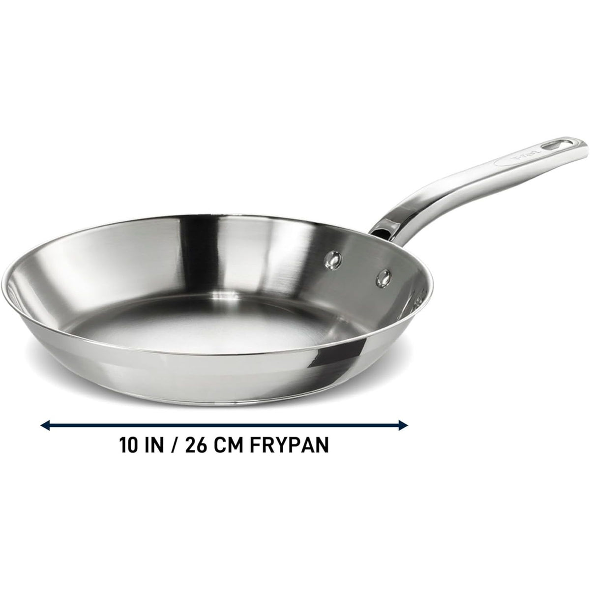 Poêle T-fal en Acier Inoxydable - T-fal - Poêle - - La Guilde Culinaire