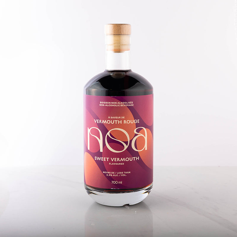 Vermouth rouge sans alcool - 700ml - Monsieur Cocktail - Spiritueux sans alcool - - La Guilde Culinaire