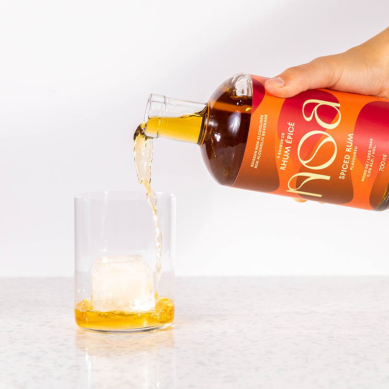 Rhum épicé sans alcool - 700ml - Monsieur Cocktail - Spiritueux sans alcool - - La Guilde Culinaire