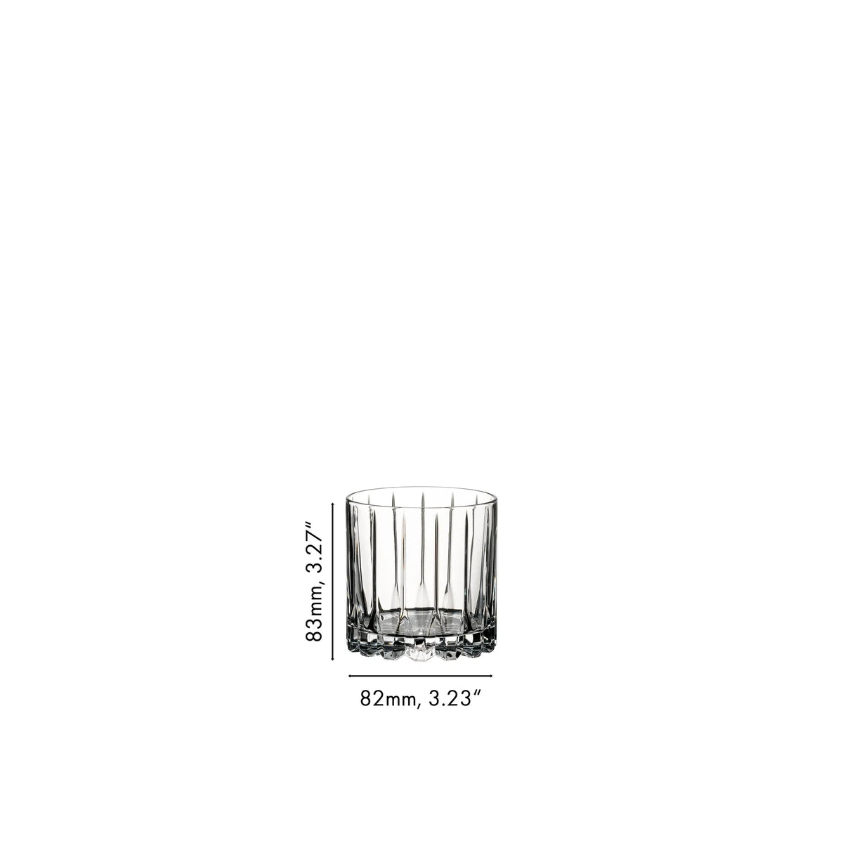 Verre Rocks- Collection Bar (Boîte de 2) - Riedel - Verre à spiritueux - - La Guilde Culinaire