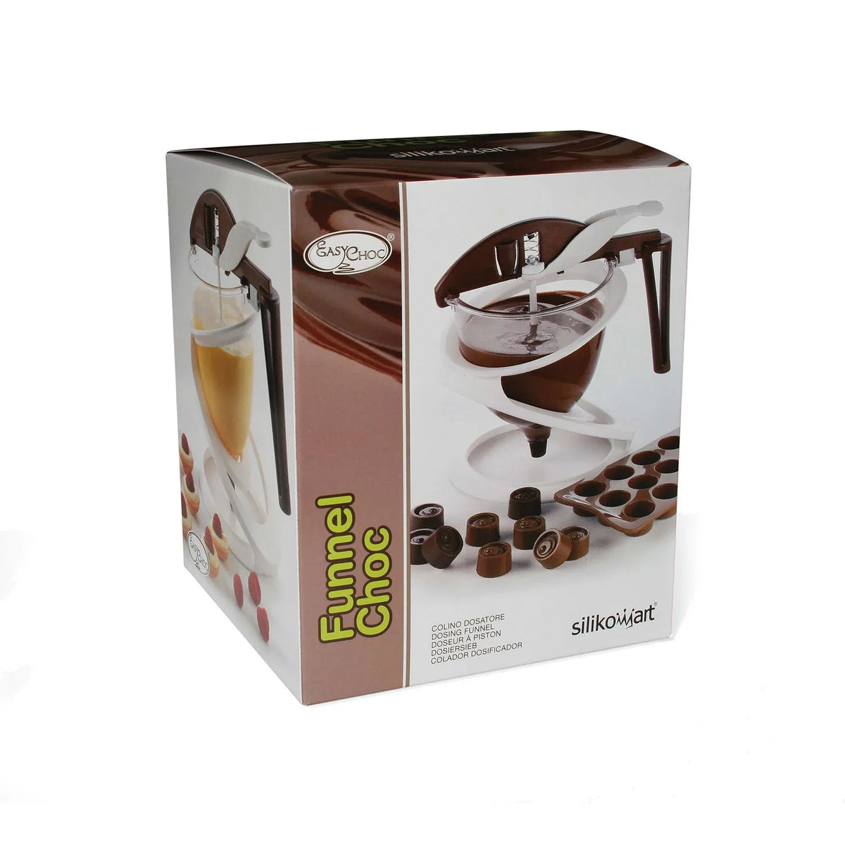 Entonnoir à chocolat - SilikoMart - Entonnoir à chocolat - - La Guilde Culinaire