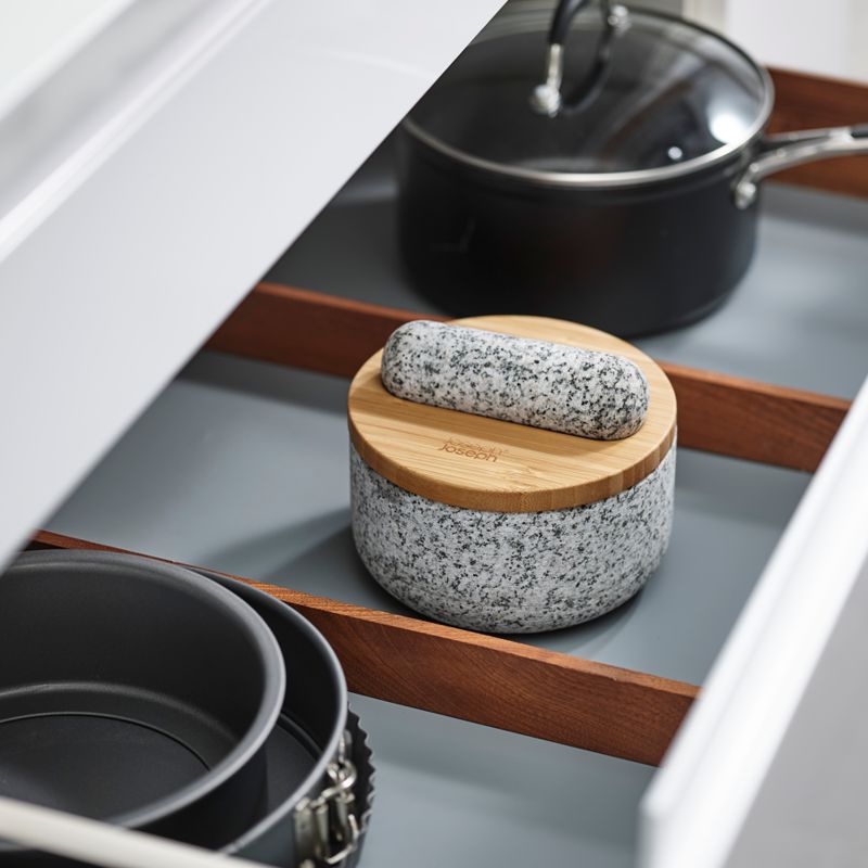 Dash Pilon et mortier en granite - Joseph Joseph - Mortier et pilon - - La Guilde Culinaire