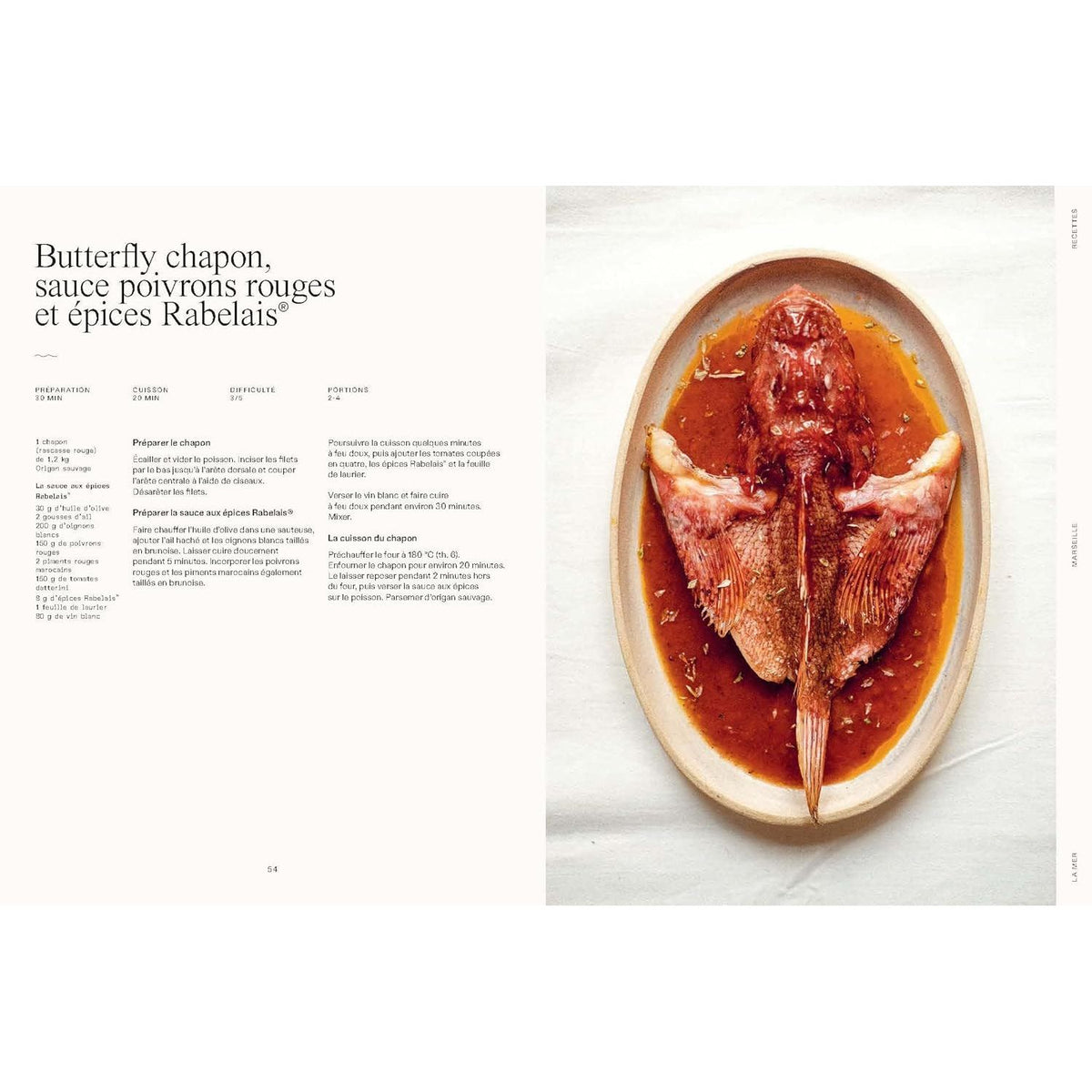 Fish : Cuisiner le poisson de Marseille à Tokyo - Chêne - Livre de cuisine - - La Guilde Culinaire