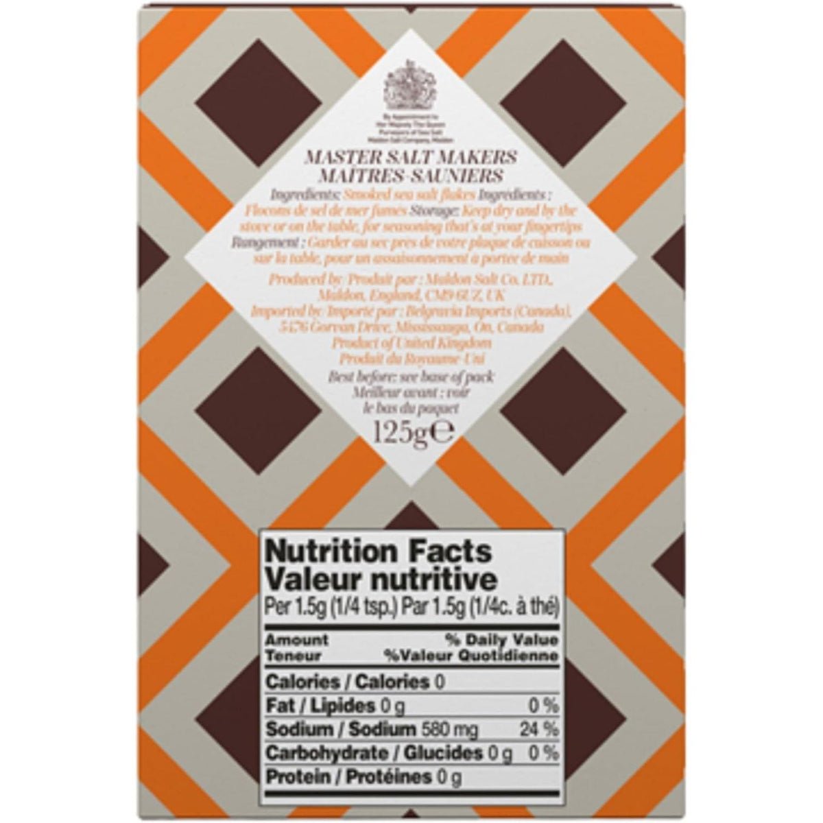 Flocons de sel de mer Maldon fumé - 125G - Maldon - Sel - - La Guilde Culinaire