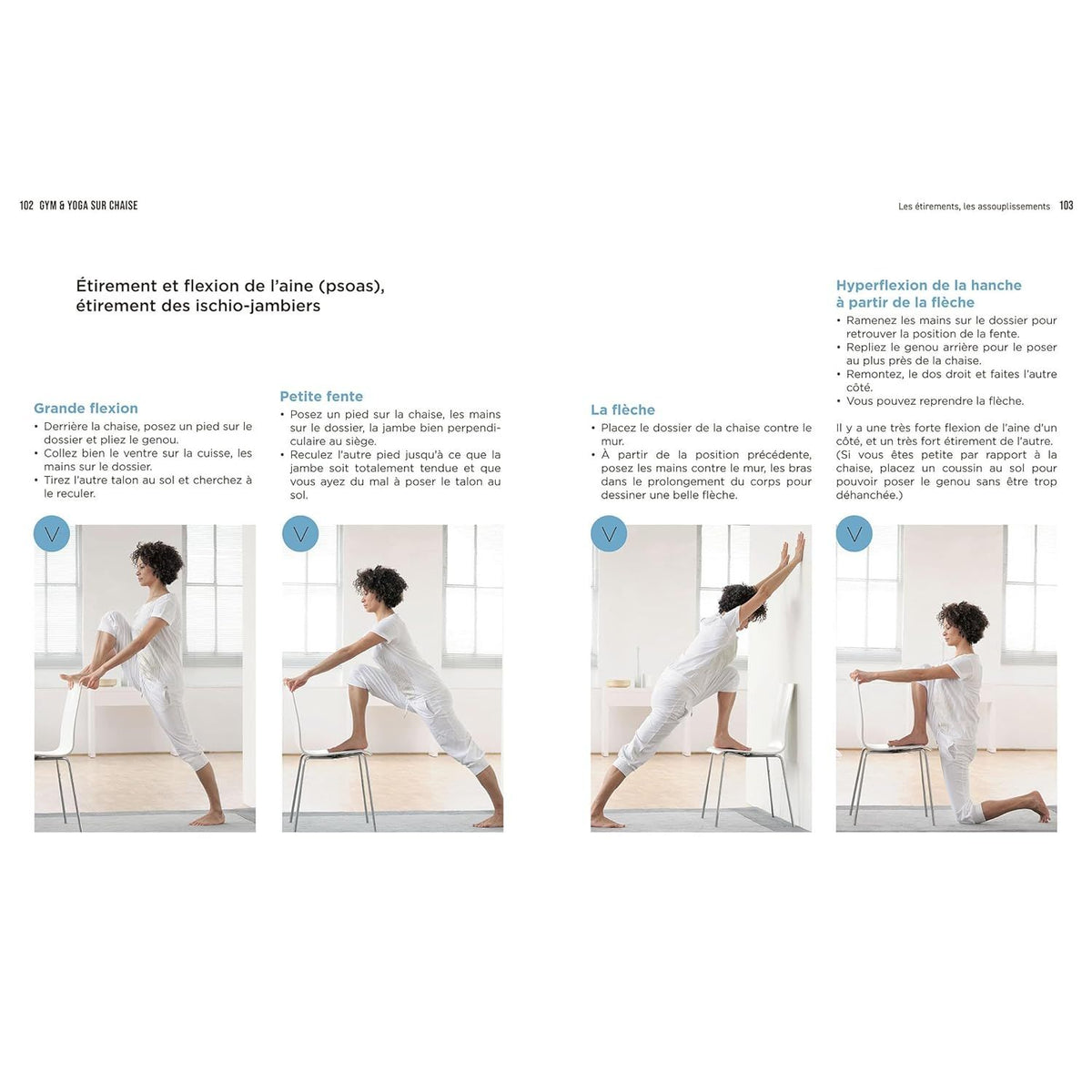 Gym et yoga sur chaise - Marabout - Livre - - La Guilde Culinaire