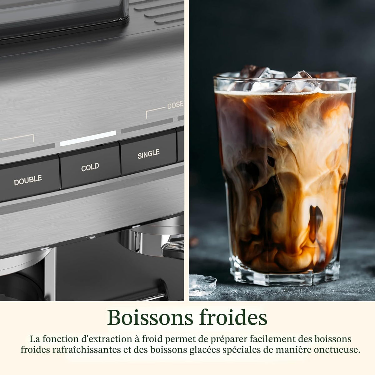 Machine à espresso Espresso Bar avec moulin intégré - Cuisinart - Machine à espresso - - La Guilde Culinaire