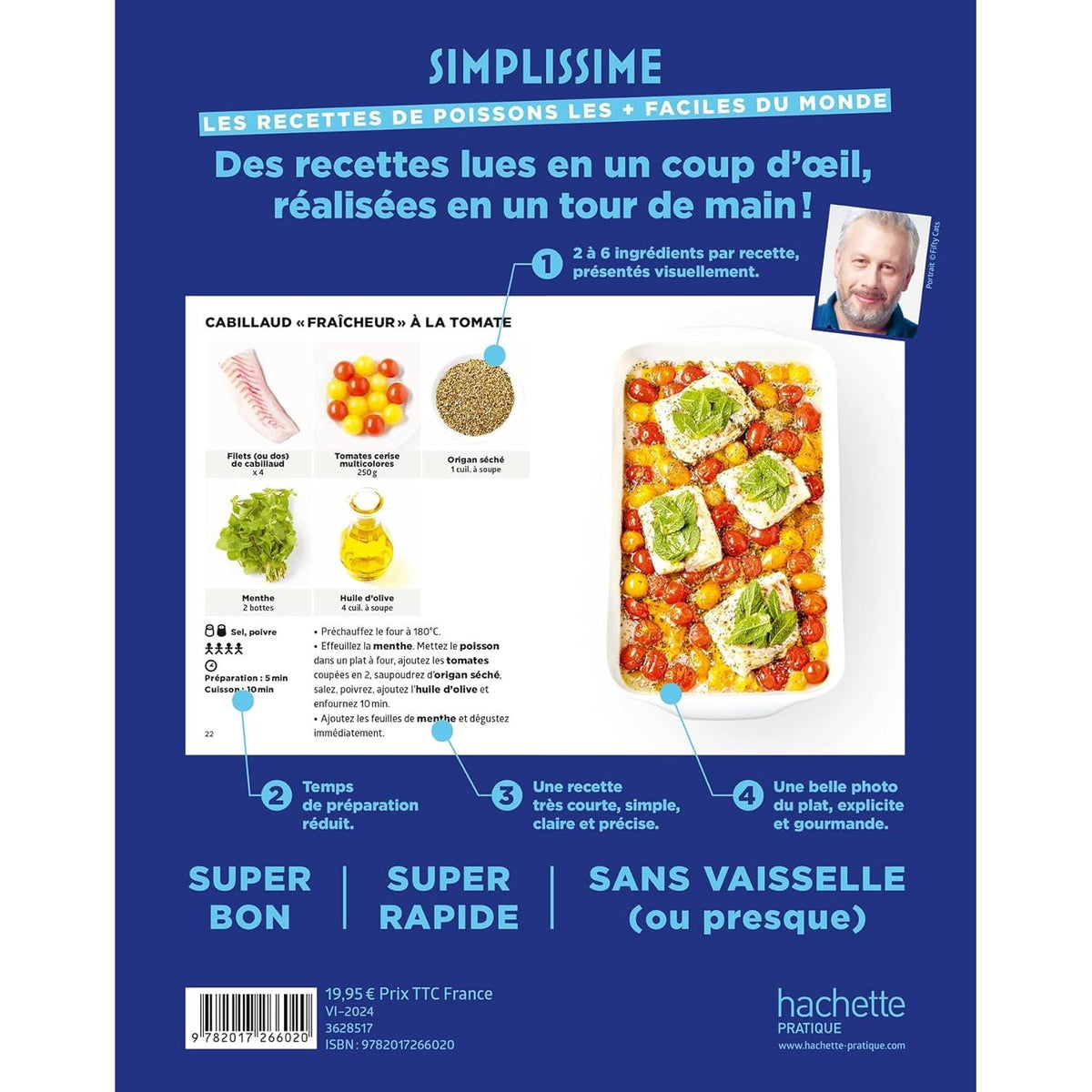 Simplissime : Les recettes de poissons les + faciles du monde - Hachette Ed. - Livre de cuisine - - La Guilde Culinaire