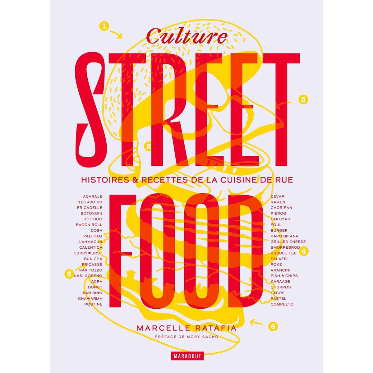 Culture streetfood - Marabout - Livre de cuisine - - La Guilde Culinaire