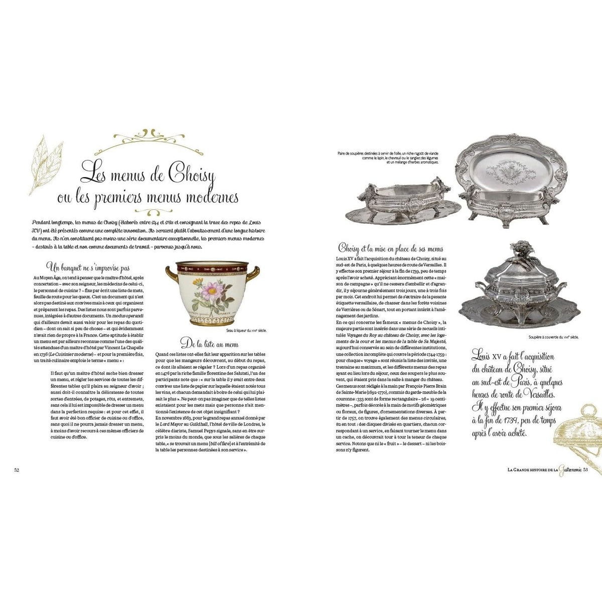 La Grande Histoire de la Gastronomie - Larousse Ed. - Livre de cuisine - - La Guilde Culinaire