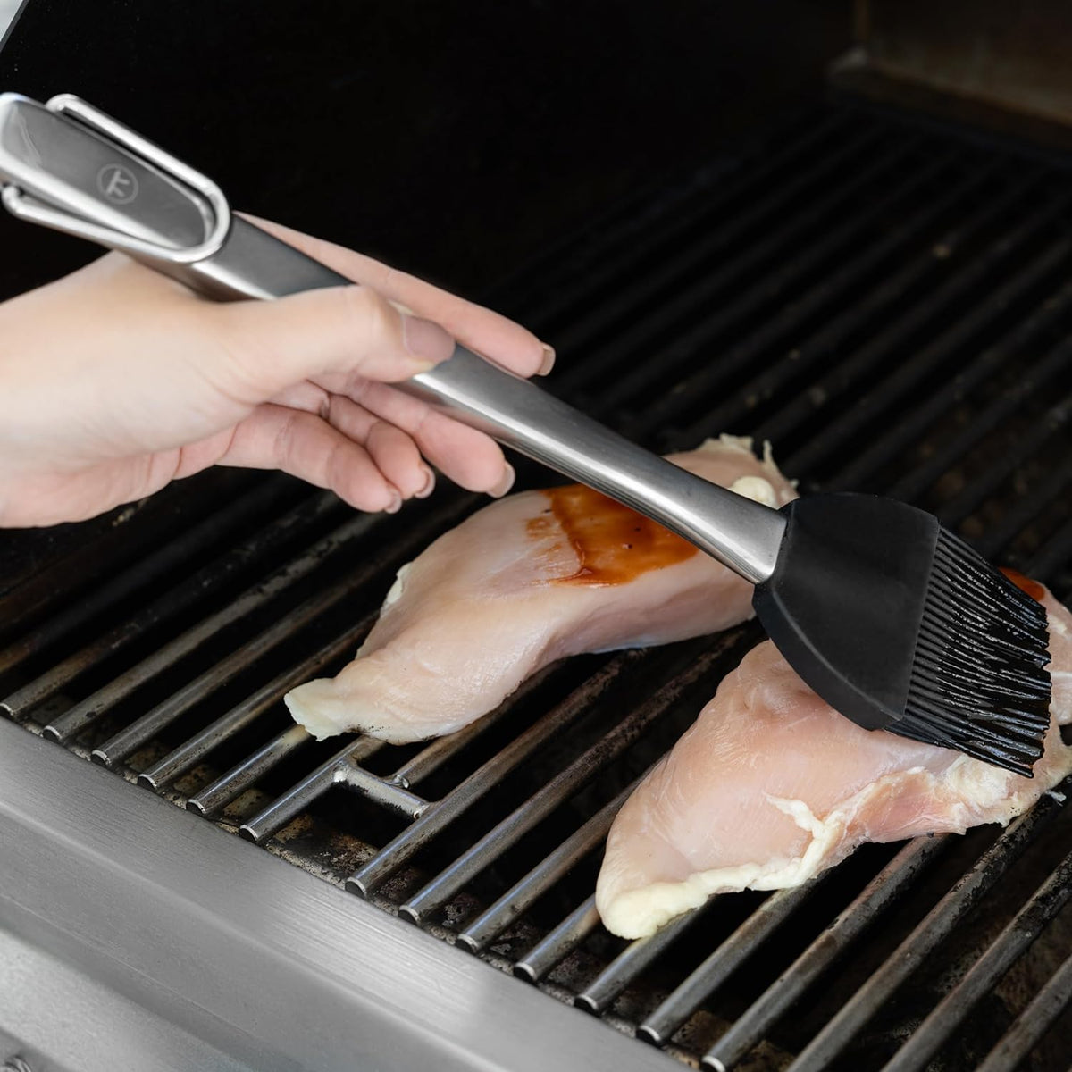 Ensemble d'outils en bambou à motif tigré, 4 pièces - Outset - Accessoire pour BBQ - - La Guilde Culinaire
