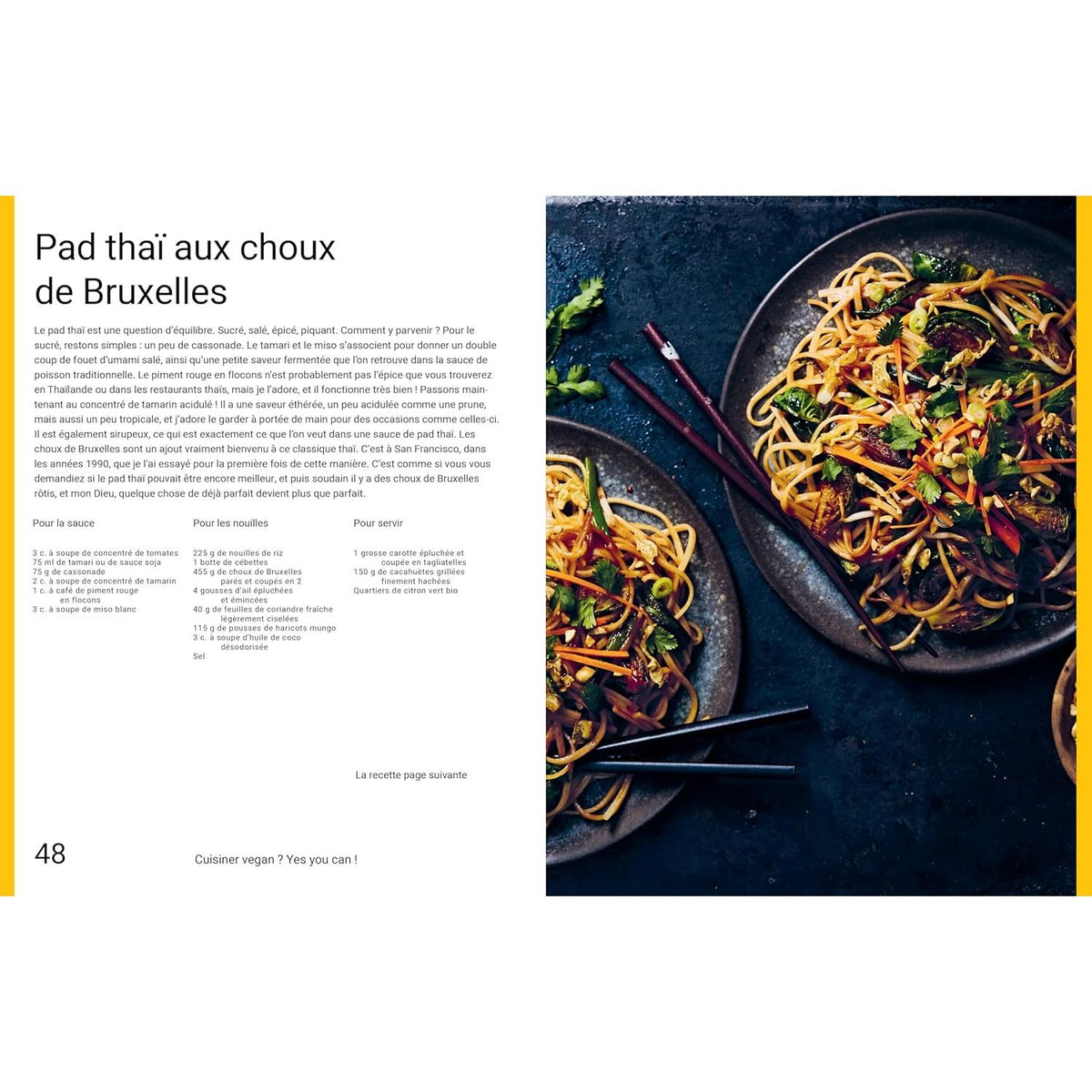 Cuisiner vegan ? Yes you can - La Plage Ed. - Livre de cuisine - - La Guilde Culinaire