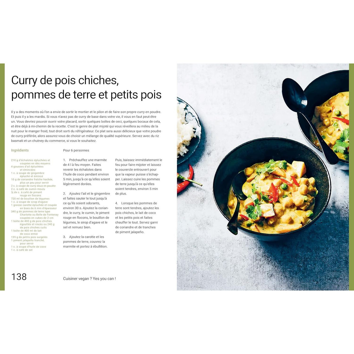 Cuisiner vegan ? Yes you can - La Plage Ed. - Livre de cuisine - - La Guilde Culinaire