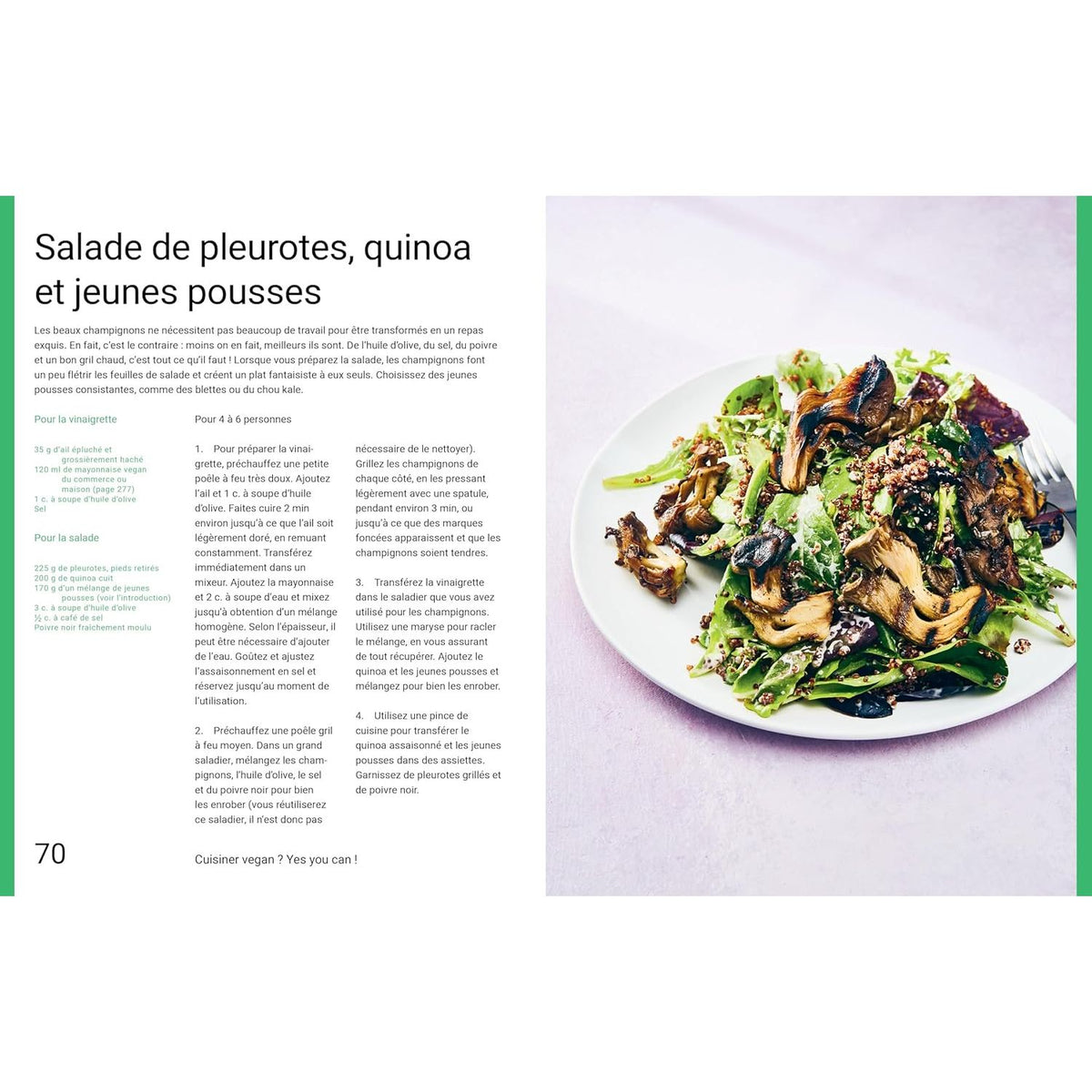 Cuisiner vegan ? Yes you can - La Plage Ed. - Livre de cuisine - - La Guilde Culinaire