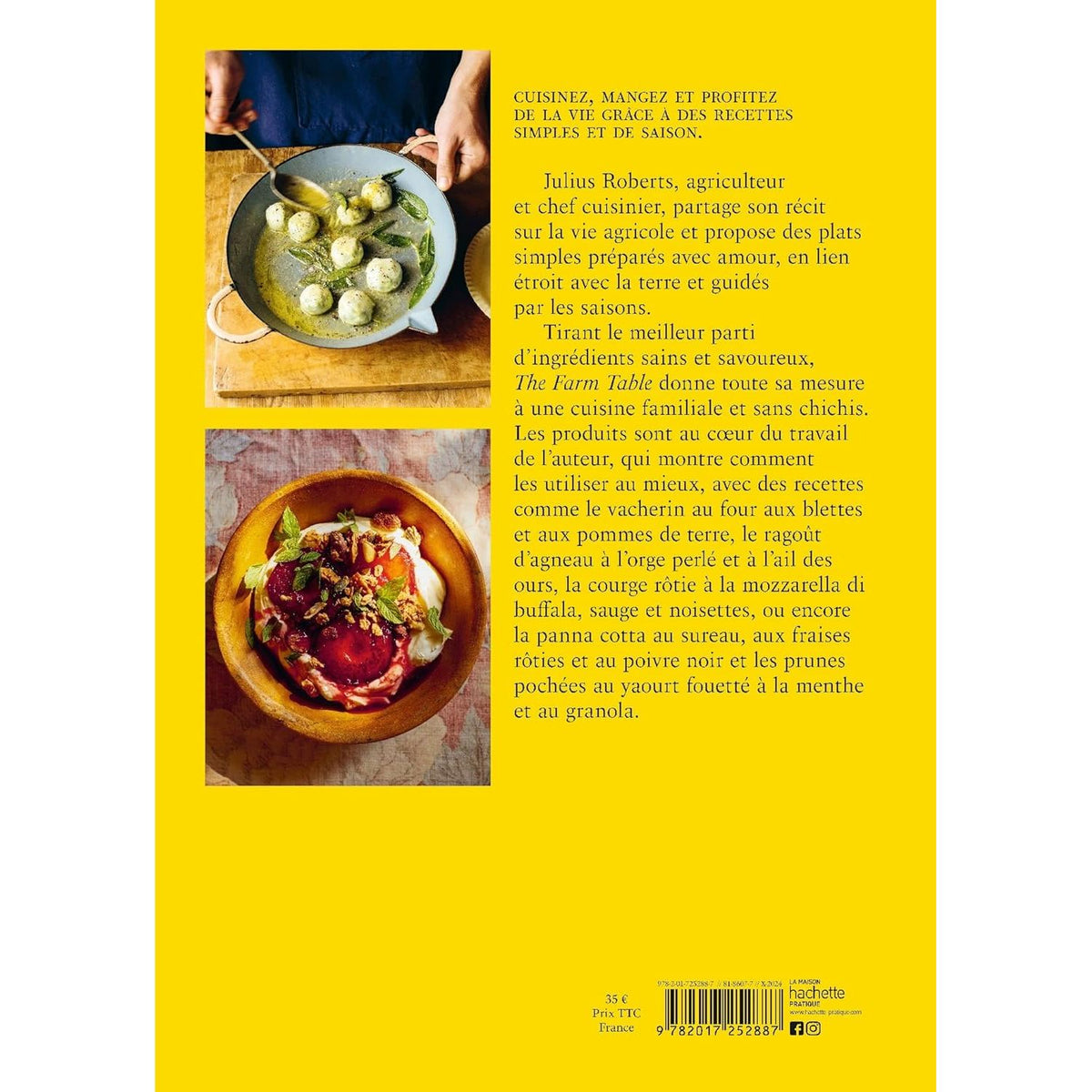 The Farm Table - Hachette Ed. - Livre de cuisine - - La Guilde Culinaire