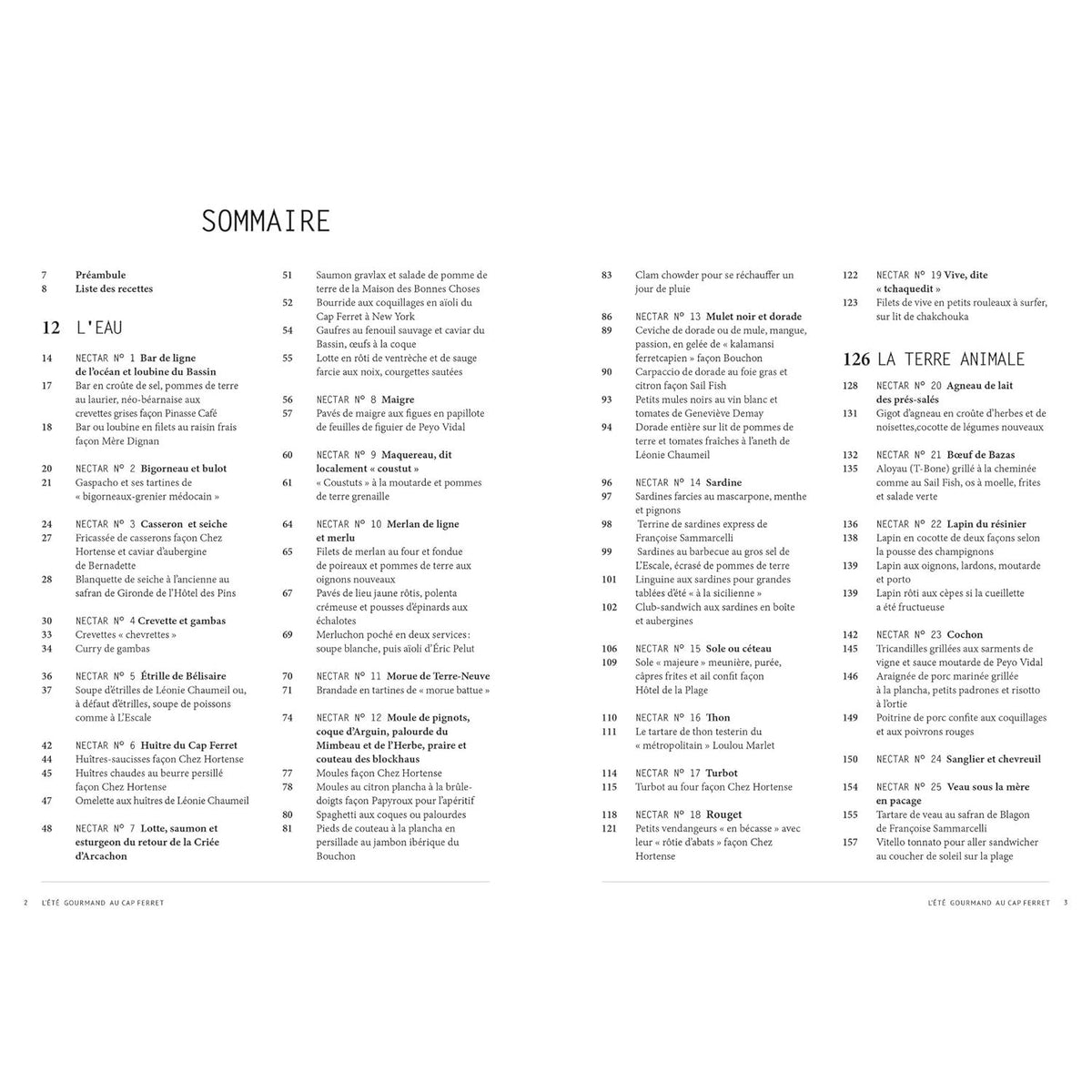 L'été gourmand au Cap Ferret - Hachette Ed. - Livre de cuisine - - La Guilde Culinaire