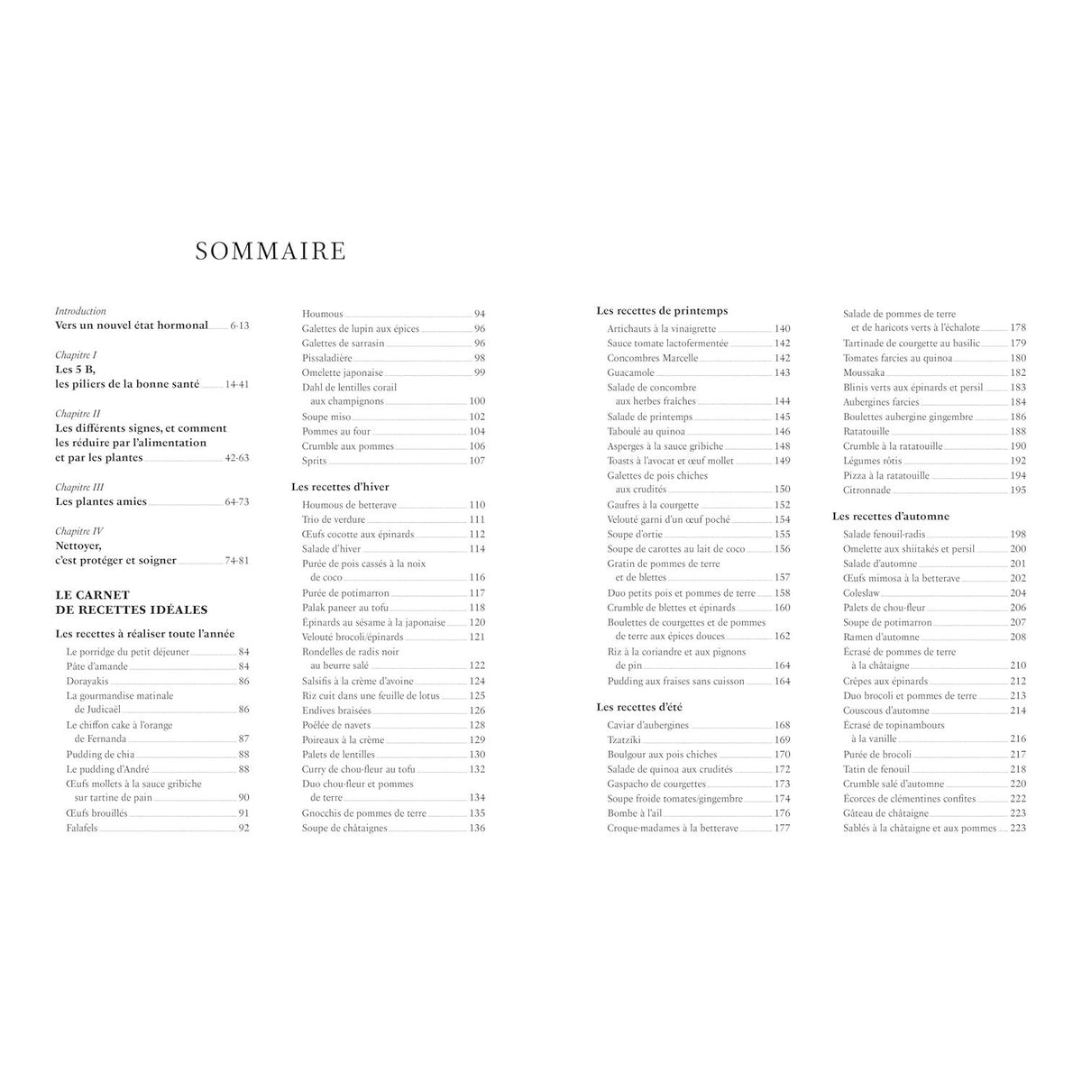 Assiettes idéales pour une ménopause au naturel * - La Plage Ed. - Livre de cuisine - - La Guilde Culinaire
