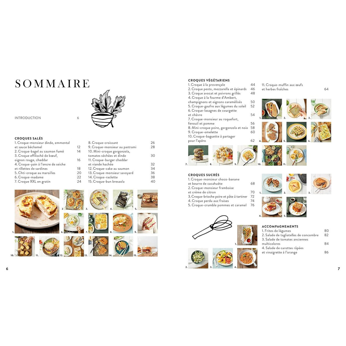 Croque-monsieur - Hachette Ed. - Livre de cuisine - - La Guilde Culinaire