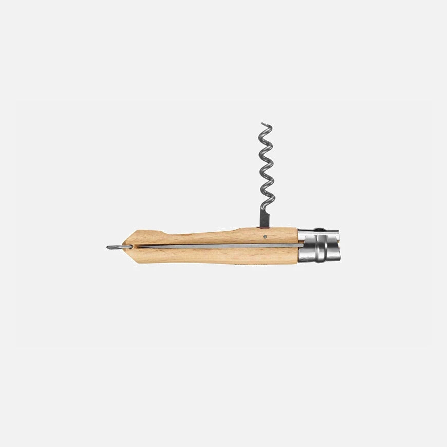 Opinel - N°10 Tire-Bouchon Décapsuleur - Opinel - Couteau de poche - - La Guilde Culinaire