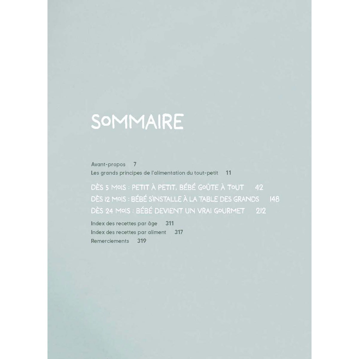 Le grand livre des recettes de mon bébé - Marabout - Livre de cuisine - - La Guilde Culinaire