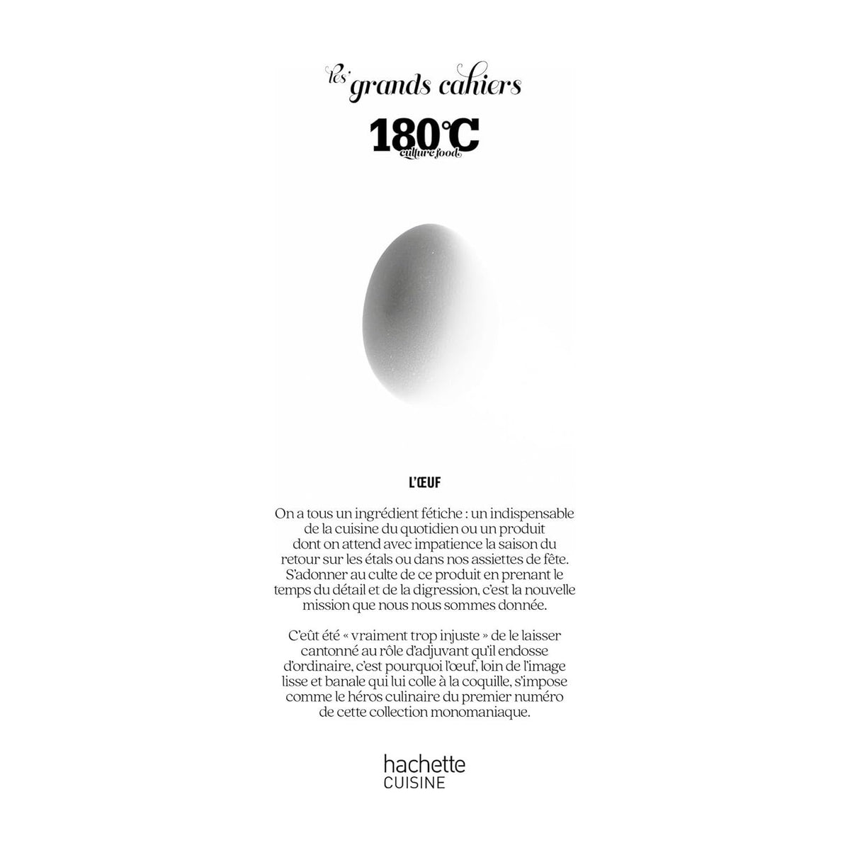 Oeuf - Hachette Ed. - Livre de cuisine - - La Guilde Culinaire