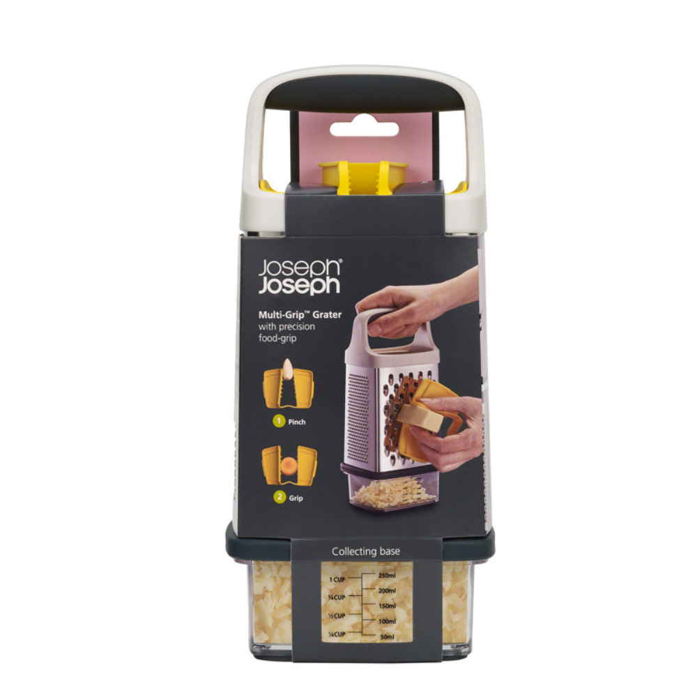 Multi-Grip Râpe avec boîtier - Joseph Joseph - Râpe et zesteur - - La Guilde Culinaire