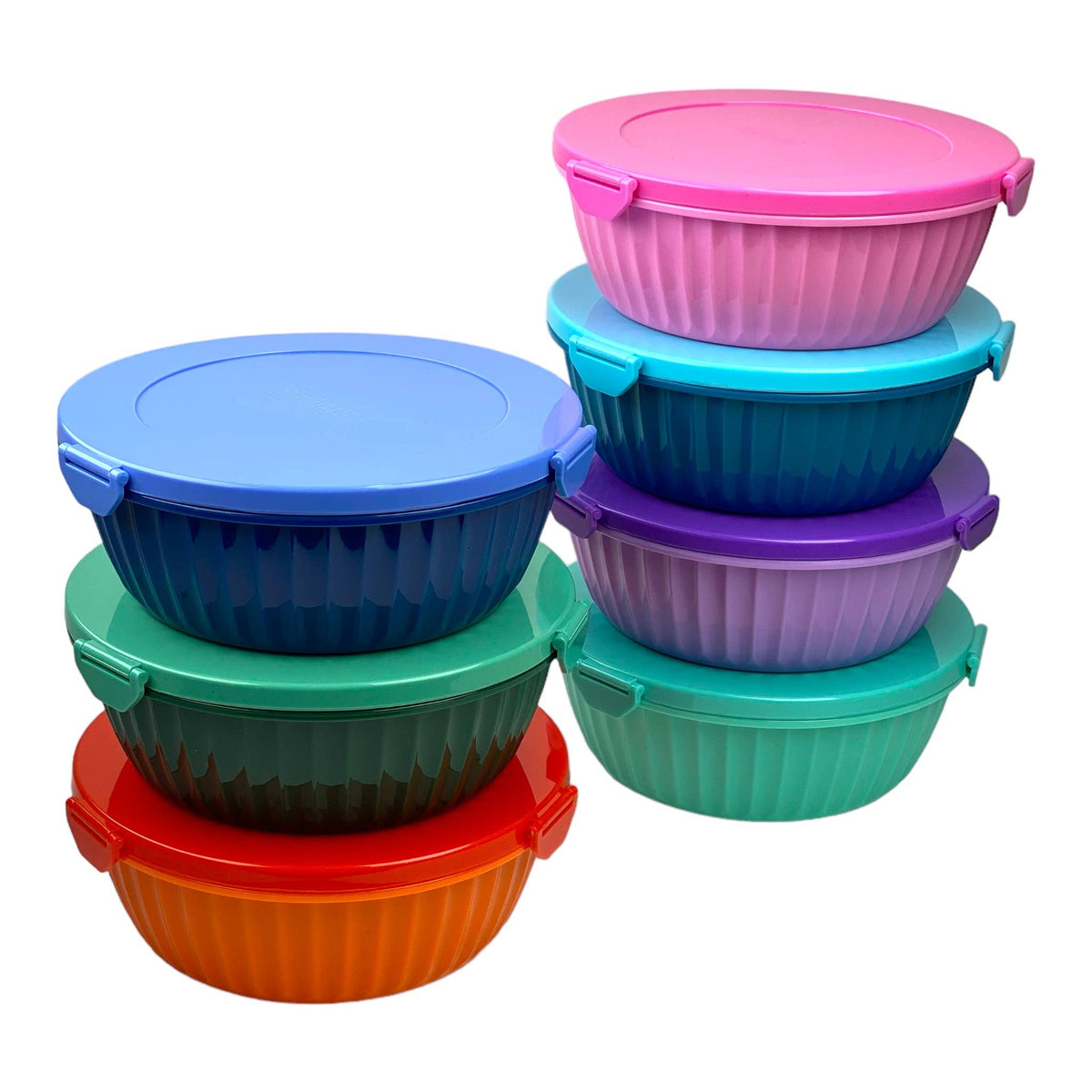 Bol à salade étanche avec séparateur 3 compartiments - Paradise Aqua - Yumbox - Boîte à repas - - La Guilde Culinaire