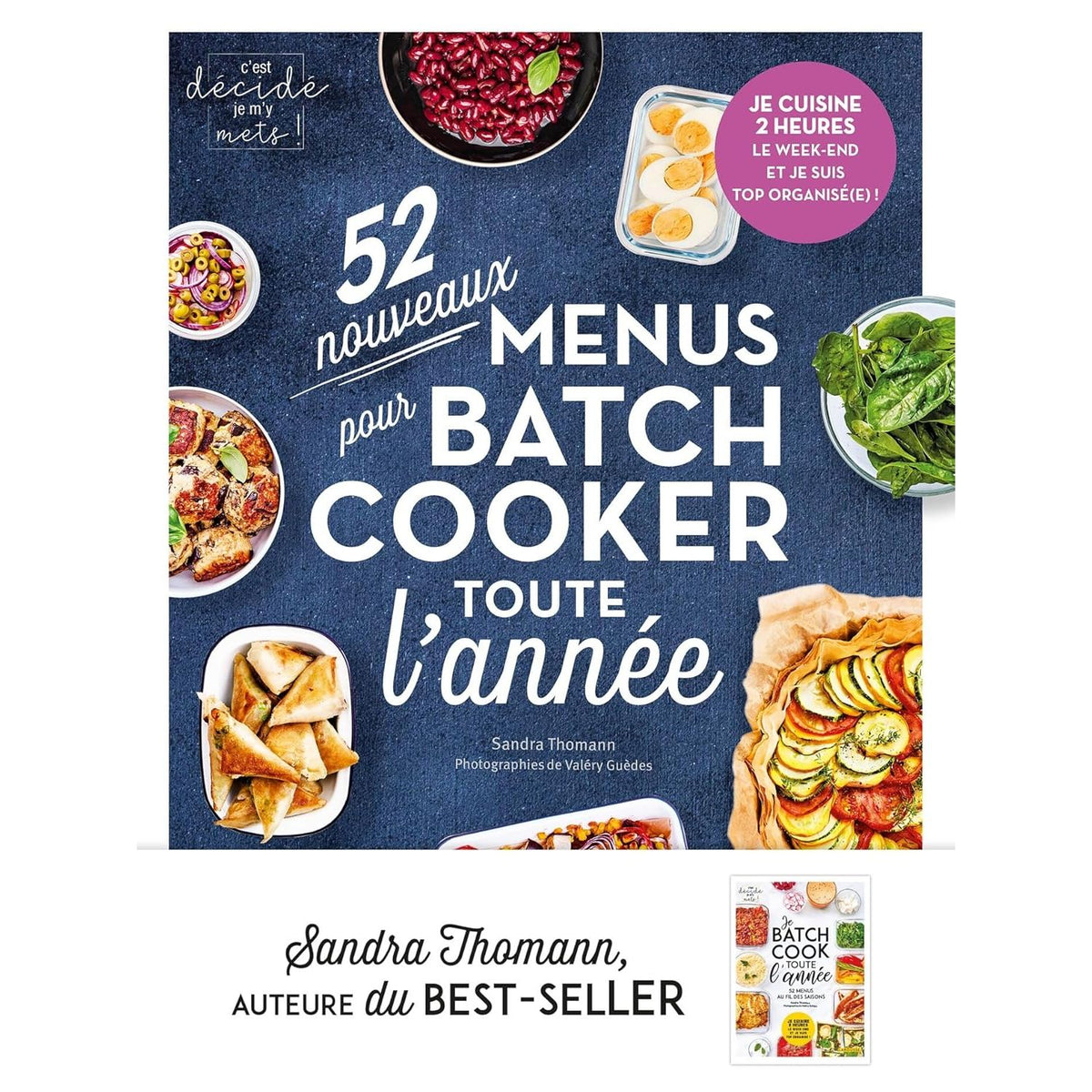 52 nouveaux menus pour batch-cooker toute l'année - Larousse Ed. - Livre de cuisine - - La Guilde Culinaire